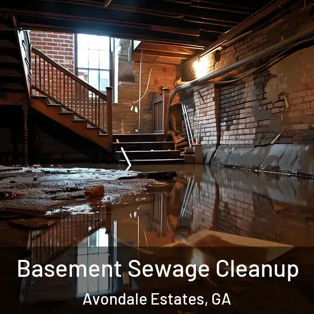  Basement Sewage Cleanup Avondale Estates, GA